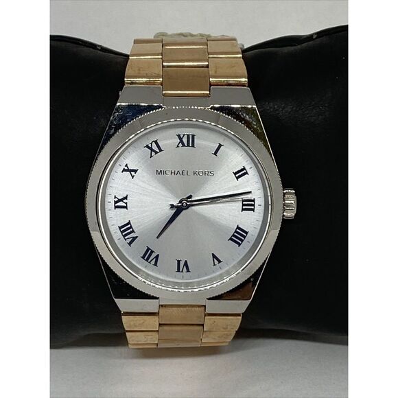 Michael Kors Channing MK6150 Women's Stainless Steel Analog Quartz Watch XR225 - Picture 3 of 12